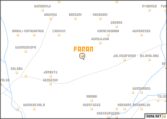 map of Faran