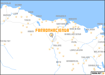 map of Faraon Hacienda