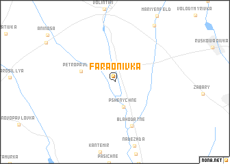 map of Faraonivka