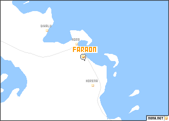 map of Faraon