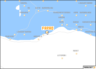 map of Farao