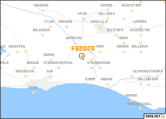 map of Fårarp