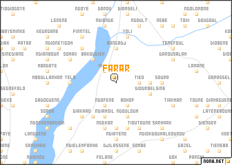 map of Farar