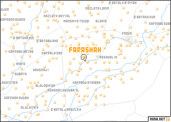 map of Farāshah