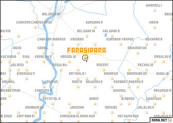 map of Farasipāra