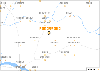 map of Farassama