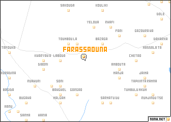 map of Farassaouna