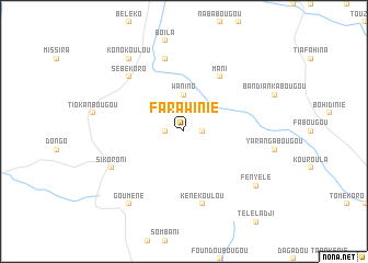 map of Farawinié