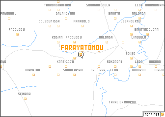 map of Farayatomou