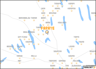 map of Farayé