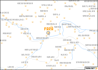 map of Fara