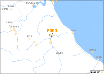 map of Faraʼ