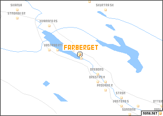 map of Fårberget