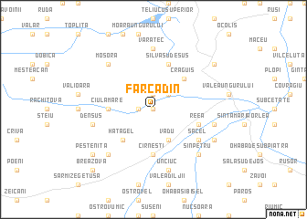 map of Fărcădin