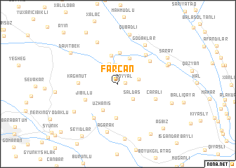 map of Fǝrcan