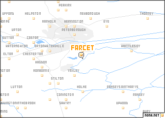 map of Farcet