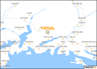 map of Fardal