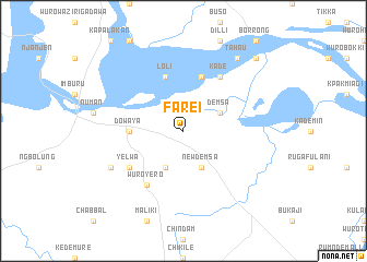 map of Farei