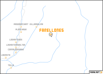 map of Farellones