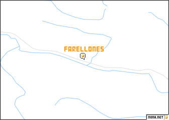 map of Farellones