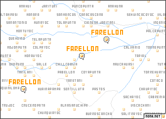 map of Farellón