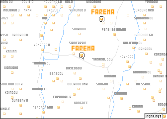 map of Faréma