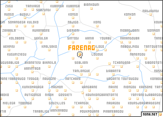 map of Farénag