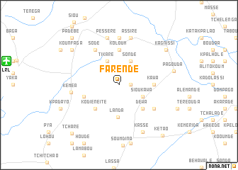 map of Farendé