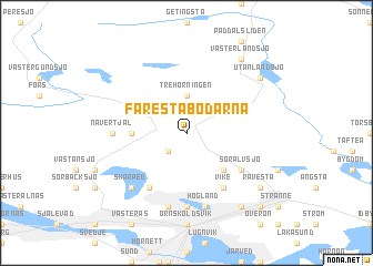 map of Farestabodarna