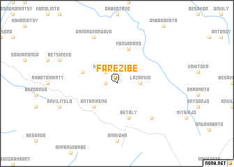 map of Farezibe
