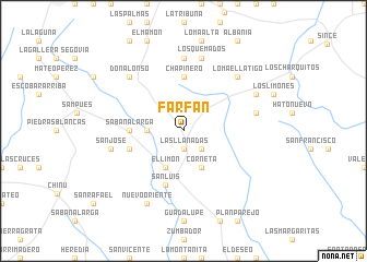 map of Farfán