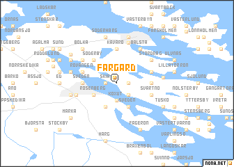 map of Färgärd