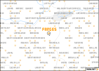 map of Farges
