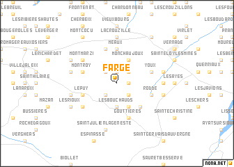 map of Farge