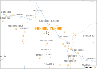 map of Farhādī-ye Pā\