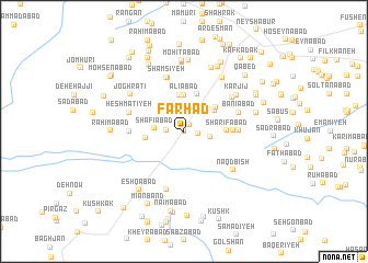 map of Farhād