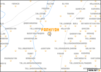 map of Farḩīyah