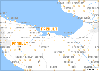 map of Farhult