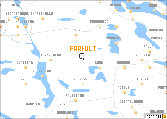 map of Fårhult