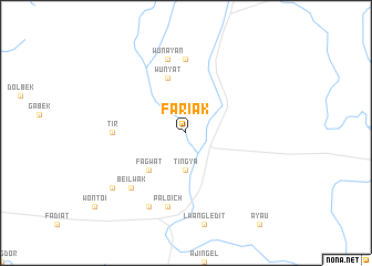 map of Fariak