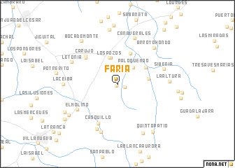 map of Faría