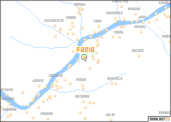 map of Faria