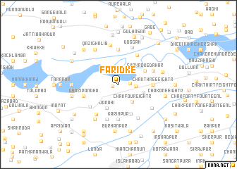 map of Farīdke