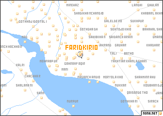 map of Farīd Kīrio