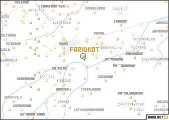 map of Farīdkot