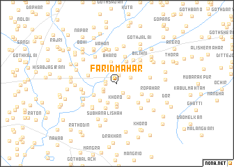 map of Farid Mahar