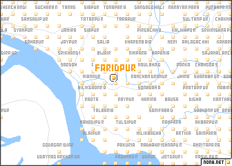 map of Faridpur