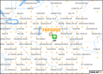 map of Faridpur