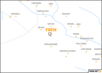 map of Farīḩ