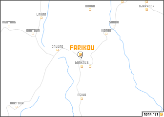 map of Farikou